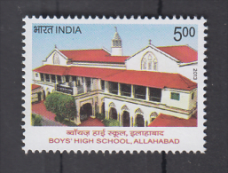 India  2013   Boy's High School Allahabad  MNH # 84281    Indien Inde - Nuovi