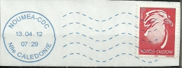 Nouvelle Calédonie Timbre S/ Fragment Oblitéré - Used Stamp On Cover Fragment - Y&T N° 888 - Année Year 2003 - Usados