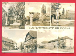 161573 / Elstertrebnitz - Kr. Borna - VEB VEREINIGTE MUHLENWERKE , TEILANSICHT , OBERSCHULE  - Germany Allemagne Deutsch - Borna
