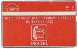 BURKINA FASO REF MV CARDS BKF-01  10 U  N° 105H  Année 1991 MINT - Burkina Faso