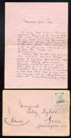 Austria - Smyrna - Letter Sent From Syrmna To Graz 18.11.1899. - Other & Unclassified