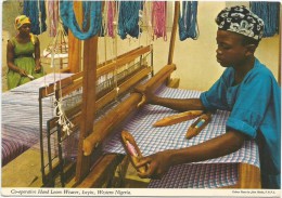 K2932 Nigeria - Iseyin - Co-operative Hand Loom Weaver / Non Viaggiata - Nigeria