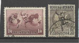 Australia  1934 George V Airmail Stamps AP4 ,AP5 - Used Stamps