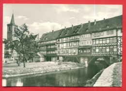 161583 / Erfurt -  Krämerbrücke , CANAL BRIDGE HAUSE  - Germany Allemagne Deutschland Germania - Erfurt