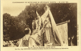 CPA ( 22)  QUINTIN Couronnement De Notre Dame De Delivrance 29 Juillet 1934 - Quintin