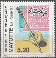 Mayotte 1997 Yvert 44 Neuf ** Cote (2015) 3.10 Euro Le Dzen-dzé - Ungebraucht