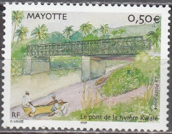 Mayotte 2004 Yvert 166 Neuf ** Cote (2015) 2.00 Euro Le Pont De La Rivière Kwalé - Nuevos