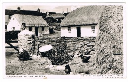 RB 1012 - Real Photo Postcard  - Cregnash Village Museum  - Isle Of Man - Isla De Man