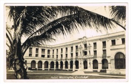 RB 1013 - Real Photo Postcard - Hotel Washington - Cristobal USA Canal Zone - Panama