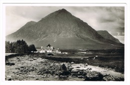 RB 1014 - Real Photo Postcard -  Mountain & River At Kings House Hotel - Glen Coe Argyllshire Scotland - Argyllshire