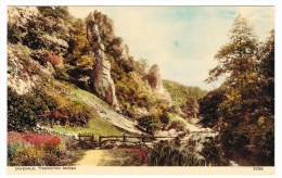 RB 1014 - Postcard -  Dovedale - Tissington Spires - Derbyshire Peak District - Derbyshire