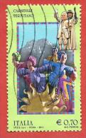 ITALIA REPUBBLICA USATO - 2013 - Folclore Italiano - Carnevale Termitano - € 0,70 - S. 3377 - 2011-20: Used