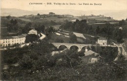 CPA - DORE (63) Environs De Vic-le-Comte - La Vallée De La Dore Et Le Pont De David - Vic Le Comte