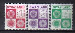 SS2959 - SWAZILAND , Segnatasse Serie N. 14/16  *** - Swaziland (1968-...)