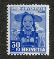 5439  Swiss 1938  Mi.# 334 * Scott # B94  (cat. 3.25€)  Offers Welcome! - Unused Stamps
