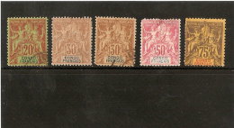 CONGO N° 18/20/22/23/   NEUF *  ET OBLITERE    DE1892 - Unused Stamps