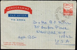 1972. AEROGRAMME. 110 LIRE FIRENZE 14.11.72. (Michel: LF 4A) - JF123948 - Autres & Non Classés