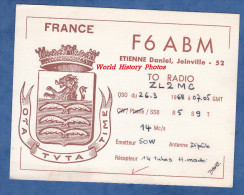 CPSM Radio - JOINVILLE - Daniel ETIENNE - F6 ABM - 1968 - Top Rare - Envoi En Nouvelle Zélande , à Wellington - Radio