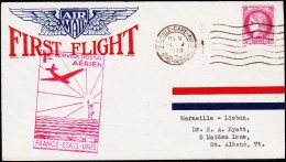 1939. FIRST FLIGHT 24.V.39. 1er SERVICE POSTAL AERIEN FRANCE - ETATS-UNIS. MARSEILLE - ... (Michel: 405) - JF124046 - Other & Unclassified