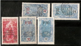 CONGO FRANCAIS N° 100/102  NEUF *  ET OBLITERE    DE 1926/27 - Nuevos
