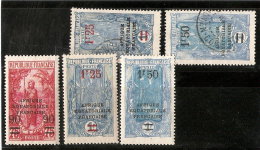 CONGO FRANCAIS N° 100/102  NEUF *  ET OBLITERE    DE 1926/27 - Ungebraucht