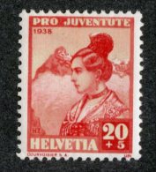 5444  Swiss 1939  Mi.# 333 * Scott # B93  (cat. .50€)  Offers Welcome! - Unused Stamps