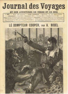 JOURNAL DES VOYAGES1889 Dompteur De Fauves   Tonkin - Non Classificati