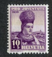 5447  Swiss 1939  Mi.# 360 * Scott # B97  (cat. .30€)  Offers Welcome! - Unused Stamps