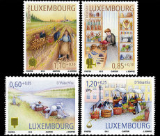 Luxemburg / Luxembourg - MNH / Postfris - Complete Set Vroegere Ambachten 2012 - Neufs