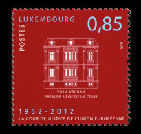 Luxemburg / Luxembourg - MNH / Postfris - 60 Jaar Europees Gerechtshof 2012 - Nuovi
