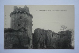 22- TONQUEDEC - Le Chateau -les Remparts - Tonquédec