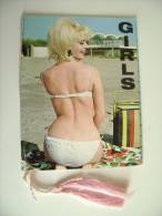 1968  GIRLS  BIKINI  COSTUME DA BAGNO   GIRLS   FEMME  CALENDARIETTO BARBIERE   ITALY   CALENDARIO CALENDRIER - Kleinformat : 1961-70