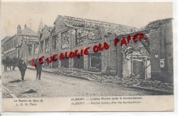 80 - ALBERT - L' USINE ROCHET APRES LE BOMBARDEMENT  1915 - Albert