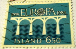 Iceland 1984 Europa CEPT 6.50kr - Used - Gebraucht