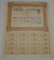 Freins Lipkowski - Automobile