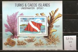 Turks Et Caiques BF 34 ** 6 € - Turks & Caicos