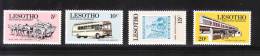 Lesotho 1972 Centenary Of Mail Service Transport Bus Cart Stamp Post Office MNH - Bussen