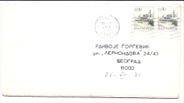 COVER -traveled 1971th - Cartas & Documentos