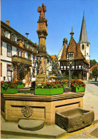 Michelstadt - Marktbrunnen Und Rathaus Aus Dem Jahre 1484 - Michelstadt