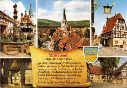 Michelstadt - Mehrbildkarte 5  Mit Chronik - Michelstadt