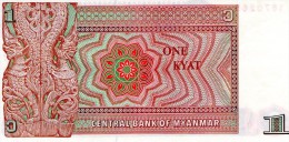 NEUF : BILLET DE 1 KYAT - BIRMANIE / MYANMAR - Myanmar