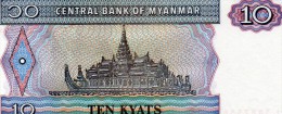 NEUF : BILLET DE 10 KYATS - BIRMANIE / MYANMAR - Myanmar