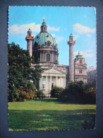 Austria: WIEN - Karlskirche, VIENNA - St. Charles Church, Eglise De St. Charles - Used - Wien Mitte