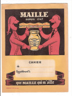 Protège Cahier Maille Moutarde Que Maille Qui M´ Aille - Book Covers