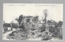 SOUIN - Eglise - La Guerre 1914-17 (1918) - Souain-Perthes-lès-Hurlus