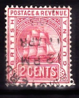 British Guiana, 1907, SG 253, Used (Wmk Mult Crown CA) - Britisch-Guayana (...-1966)