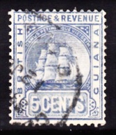 British Guiana, 1890, SG 214, Used (Wmk Crown CA) - Britisch-Guayana (...-1966)