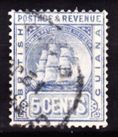 British Guiana, 1890, SG 214, Used (Wmk Crown CA) - Guyana Britannica (...-1966)