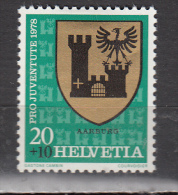 SUISSE * YT N° 1072 - Unused Stamps