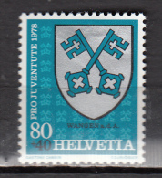 SUISSE * YT N° 1075 - Unused Stamps